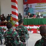 Kunjungi Moa, Pangdam Pattimura Tinjau Vaksinasi dan Silaturahmi dengan Prajurit