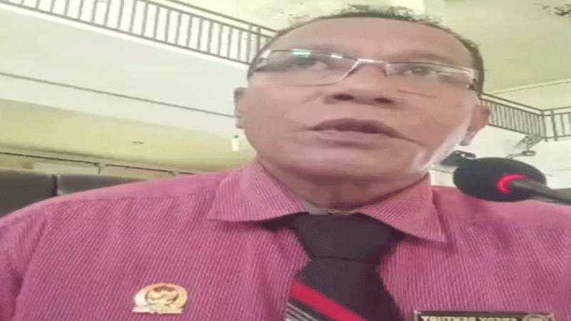 Pentury Sampaikan Sejumlah Hal Penting ke Senator Nono Sampono