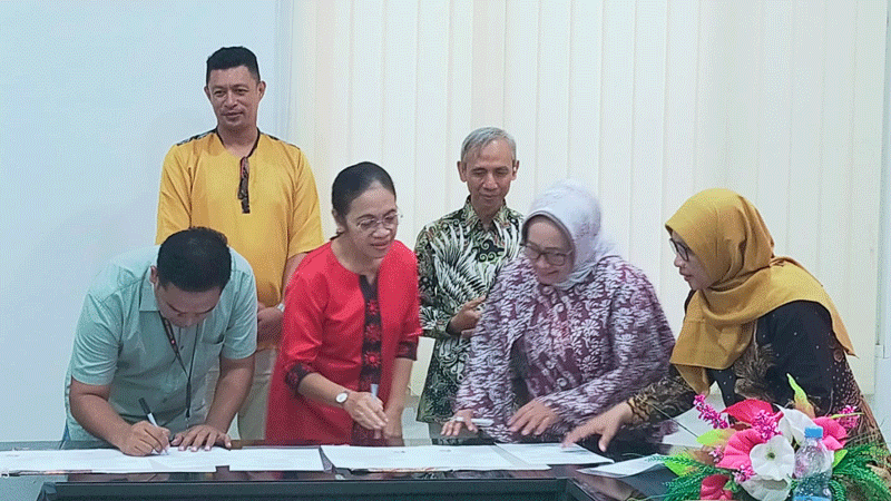 Prodi Kimia dan Farmasi FST Unpatti Teken Kerja Sama dengan Undip