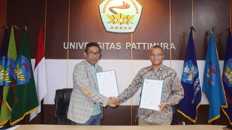 Unpatti dan Poltek Balikpapan Tanda Tangani MoU, Mahasiswa Punya Kesempatan Magang