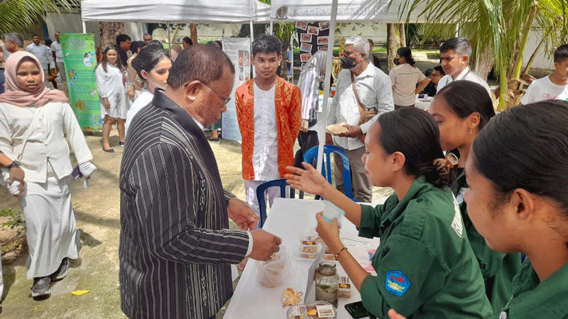 54 UMKM Mahasiswa Unpatti Hadir di Pameran Kreativitas dan Inovasi