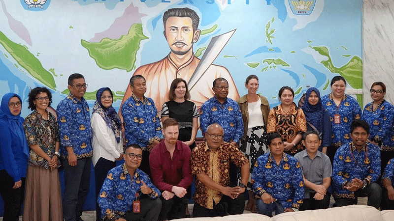 Kedutaan Besar Selandia Baru dan NZMATES Kunjungi Unpatti Perkuat Kolaborasi Akademik