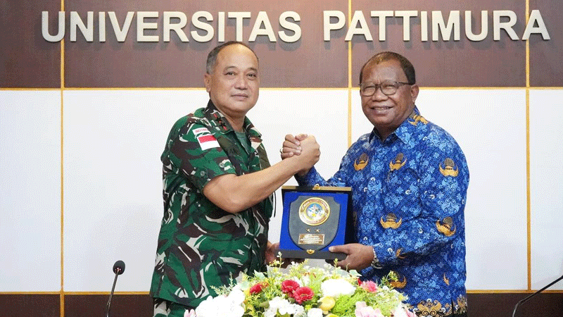 Perkuat Sinergi, Komandan Kodaeral IX Kunjungi Unpatti