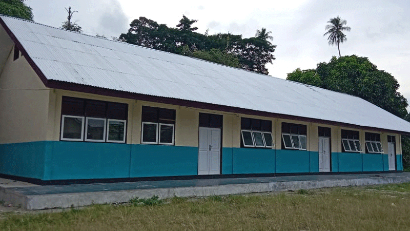 Revitalisasi SMP Negeri 20 SBT Rampung