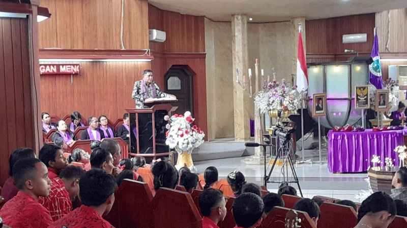 Wali Kota Beber Tiga Masalah Besar Saat Sidang ke-50 Klasis GPM Kota Ambon