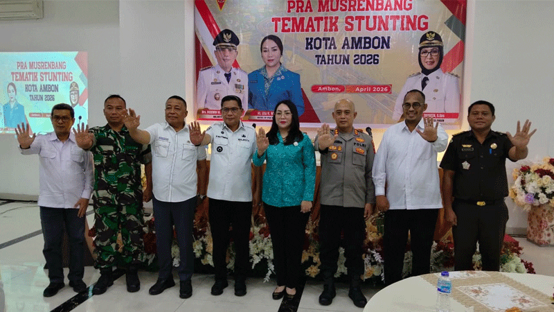 Pemkot Ambon Perkuat Kolaborasi Lintas Sektor Mempercepat Penurunan Stunting