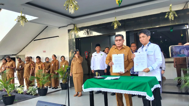 Pemkot Ambon dan Pelindo Teken Kerja Sama, Lahan Eks Pasar Inpres Tempat Kontainer