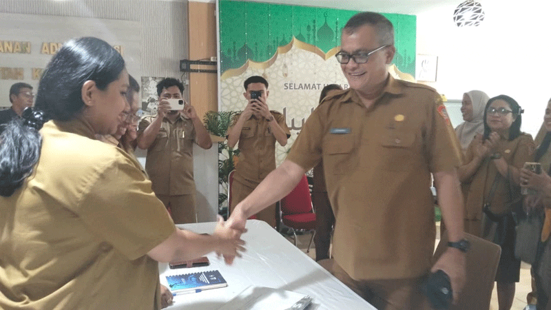 Susul Gaspersz, Kepala BKPSDM Daftar Calon Sekkot Ambon