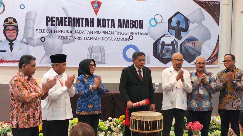 Wattimena Buka Seleksi Terbuka, Tiga Agenda Besar Menanti Sekda Terpilih