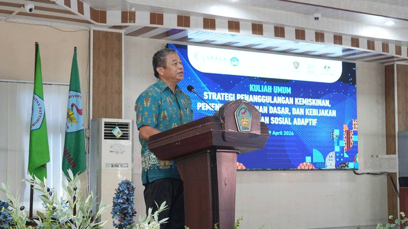Warek Akademik Unpatti: Pentingnya Data Rumuskan Strategi Tanggulangi Kemiskinan di Maluku