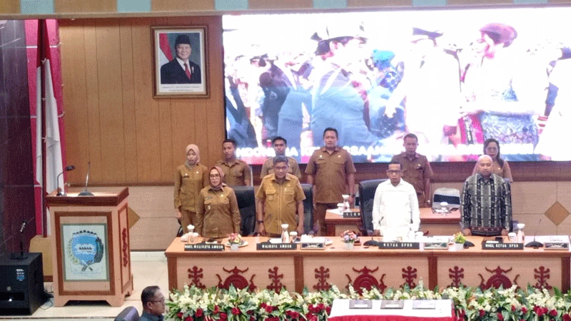 DPRD Sampaikan Rekomendasi LKPJ 2025, Masukan bagi Pemkot Ambon Lakukan Perbaikan