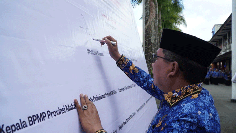 Pakta Integritas SPMB Kota Ambon 2026 Ditandatangani, Tidak Boleh Ada Lagi “Titipan”