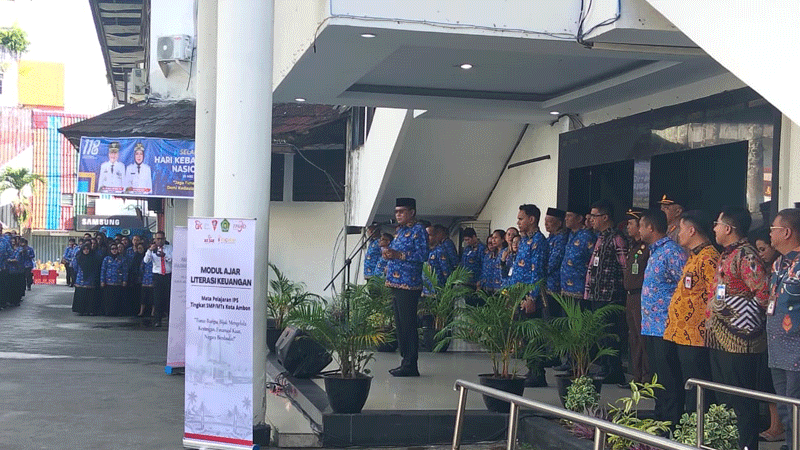 Pemkot Ambon Gelar Upacara Harkitnas