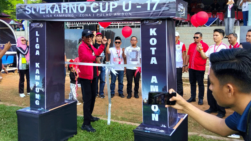 Soekarno Cup U-17 Zona I Pulau Ambon Dimulai, Rahantoknam: Kami Akan Pilih Pemain Terbaik