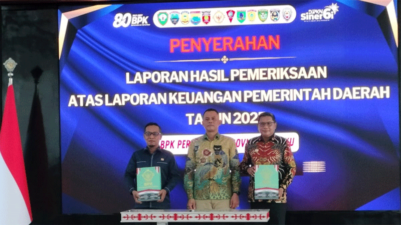 Pemkot Ambon Naik Kelas, LKPD 2025 Raih Opini WTP, Jadi Motivasi Jaga Kualitas Pengelolaan Keuangan