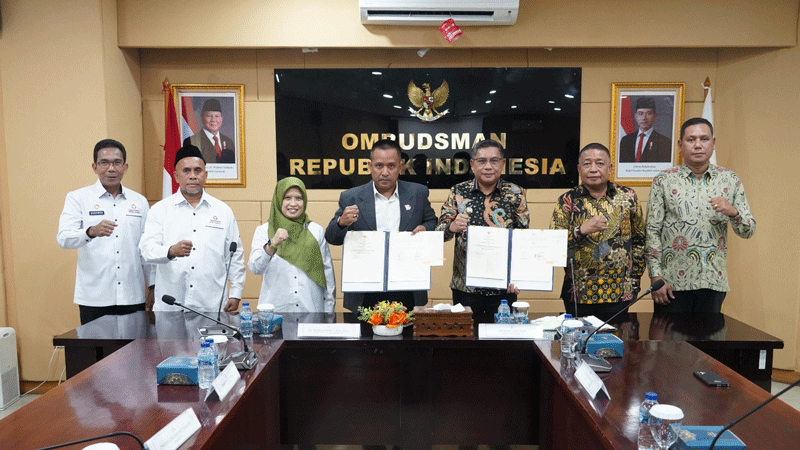 Pemkot Ambon dan Ombudsman RI Tanda Tangani Nota Kesepakatan, Ciptakan Pelayanan Berkualitas